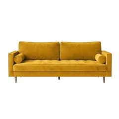 GHẾ SOFA 3 CHỖ GELA MÀU VÀNG