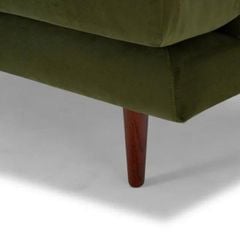GHẾ SOFA 3 CHỖ MILLER MÀU XANH