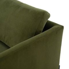 GHẾ SOFA 3 CHỖ MILLER MÀU XANH