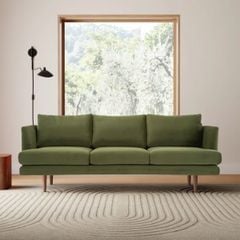 GHẾ SOFA 3 CHỖ MILLER MÀU XANH