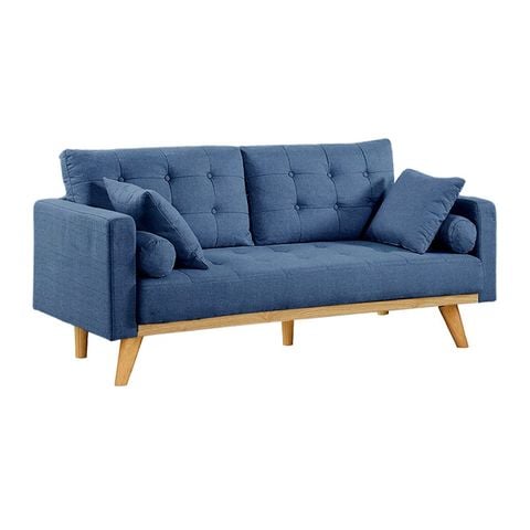 GHẾ SOFA 3 CHỖ DERRY MÀU XANH ĐẬM
