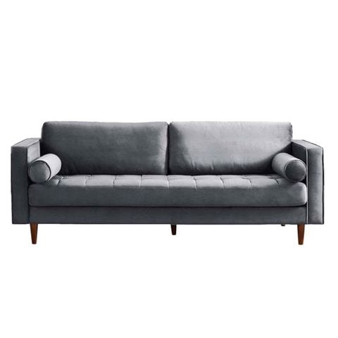 GHẾ SOFA 3 CHỖ HAZELTON MÀU XÁM
