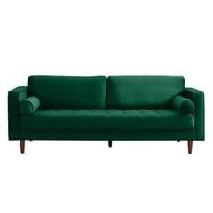 GHẾ SOFA 3 CHỖ HAZELTON MÀU XANH LÁ CÂY