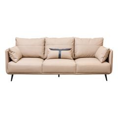 GHẾ SOFA 3 CHỖ NUBE MÀU KEM