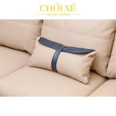GHẾ SOFA 3 CHỖ NUBE MÀU KEM