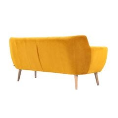 GHẾ SOFA 3 CHỖ ANNE MÀU VÀNG