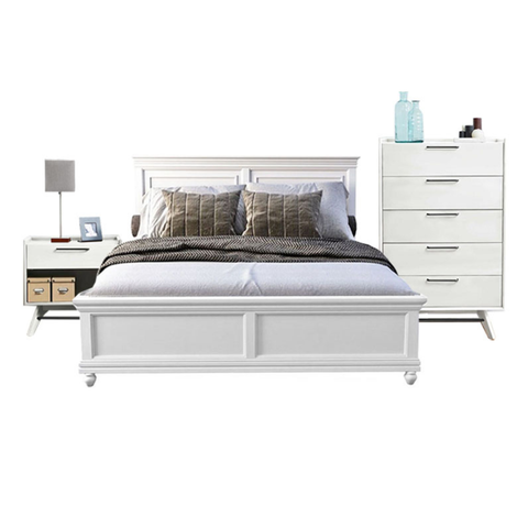 BỘ PHÒNG NGỦ HARPER WHITE 1.8