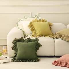 VỎ GỐI SOFA TRANG TRÍ MÀU XANH NHẠT