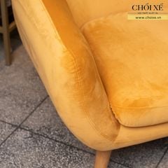 GHẾ SOFA 3 CHỖ ANNE MÀU VÀNG