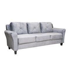 GHẾ SOFA 3 CHỖ HARDFORD  MÀU XÁM
