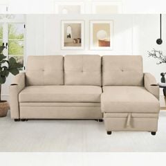 GHẾ SOFA BED MUNCHEN MÀU KEM
