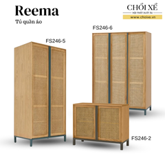 BỘ SƯU TẬP TỦ QUẦN ÁO REEMA