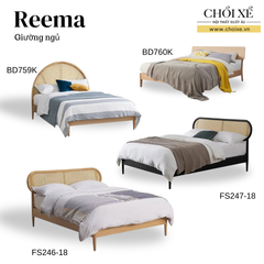 BỘ SƯU TẬP GIƯỜNG NGỦ REEMA