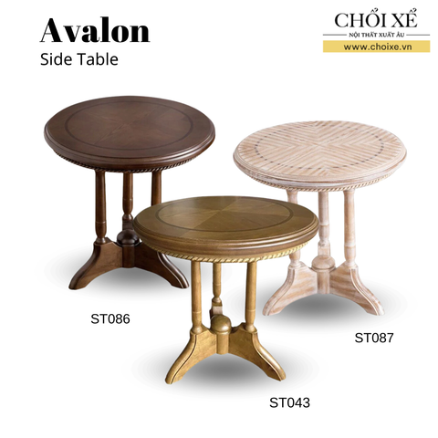BỘ SƯU TẬP BÀN SIDE TABLE AVALON