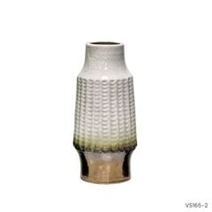 BÌNH HOA GỐM TRANG TRÍ GIBSON MÀU TRẮNG