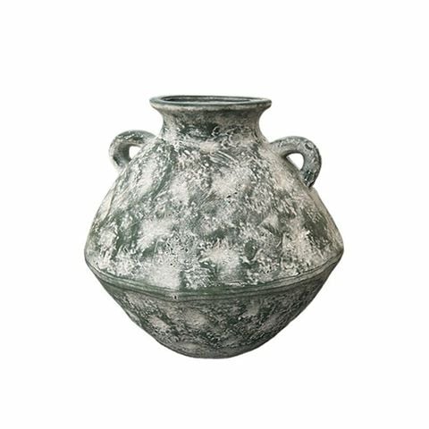 BÌNH HOA RUSTIC MÀU XANH