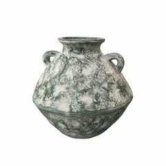 BÌNH HOA RUSTIC MÀU XANH