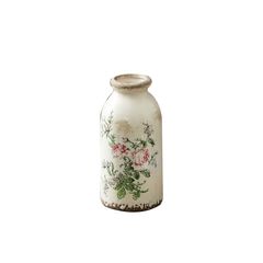 BÌNH HOA TRANG TRÍ GỐM RẠN VINTAGE CỠ NHỎ