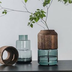 BÌNH HOA THUỶ TINH TRANG TRÍ SABRINA SIZE NHỠ