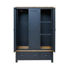TỦ QUẦN ÁO HIGHGATE MÀU XÁM XANH 3 CÁNH
