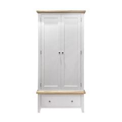 TỦ QUẦN ÁO HIGHGATE MÀU TRẮNG 2 CÁNH
