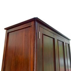 TỦ QUẦN ÁO 3 CÁNH MÀU NÂU