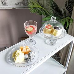 KHAY THỦY TINH ĐỰNG BÁNH