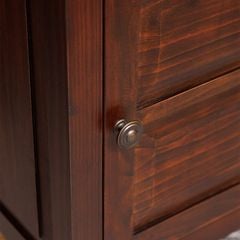 TỦ KÍNH TRƯNG BÀY HAWTHORNE MÀU NÂU