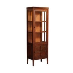 TỦ KÍNH TRƯNG BÀY HAWTHORNE MÀU NÂU