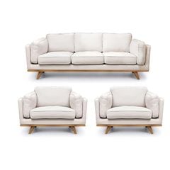 GHẾ SOFA ĐƠN TIMBER FABRIC