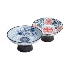 BỘ 2 ĐĨA ĐỰNG BÁNH HÌNH HOA