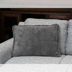 VỎ GỐI SOFA TRANG TRÍ MÀU XÁM