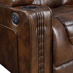 GHẾ SOFA 3 CHỖ DA BÒ CHỈNH ĐIỆN ERIC CHURCH