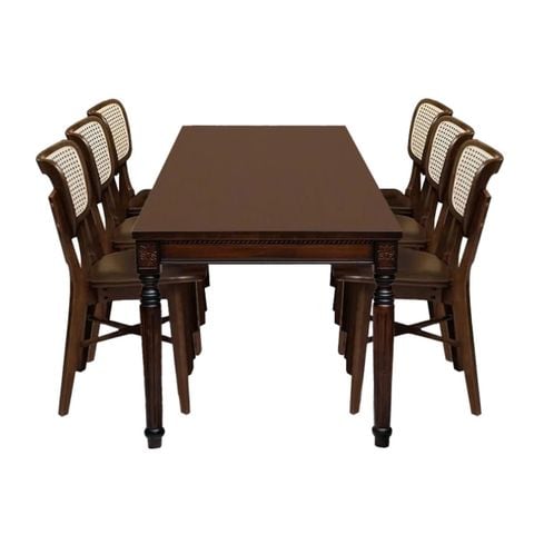 BỘ BÀN ĂN 6 GHẾ PORTER 1.8