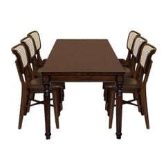 BỘ BÀN ĂN 6 GHẾ PORTER 1.8