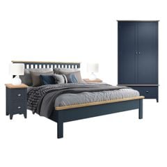 BỘ PHÒNG NGỦ HIGHGATE NAVY BLUE 1.8