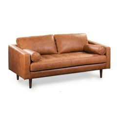 GHẾ SOFA 2 CHỖ DA BÒ NAPA