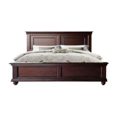 GIƯỜNG NGỦ HARPER MÀU NÂU 1.8