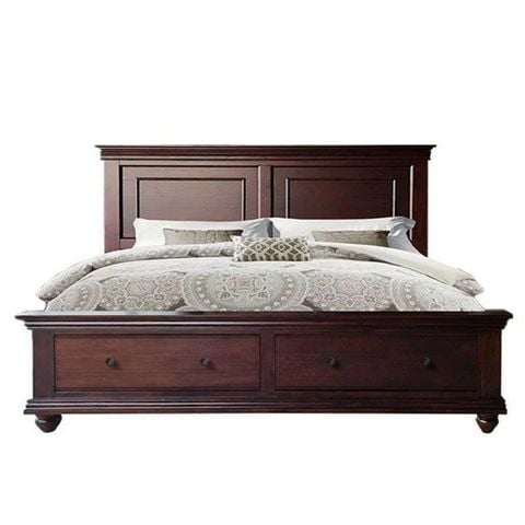 GIƯỜNG NGỦ HARPER STORAGE MÀU NÂU 2.2