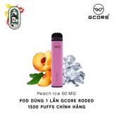  Pod Dùng 1 Lần Gcore Rodeo 50MG Peach Ice Đào Lạnh Chính Hãng 