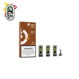  Pack 3 Đầu Pod VapX Violet YK6 Kèm 1 Coil Caramel Tobacco Chính Hãng 