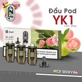  Pack 3 Đầu Pod VapX Violet YK1 kèm 1 Coil Ice Guava Chính Hãng 