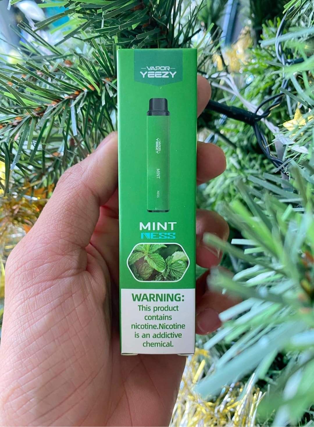  Pod hút 1 lần Vapor Yeezy Ness Mint Bạc Hà Chính Hãng 