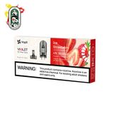  Pack 3 Đầu Pod VapX Violet YK1 kèm 1 Coil Ice Strawberry Dâu Lạnh Chính Hãng 