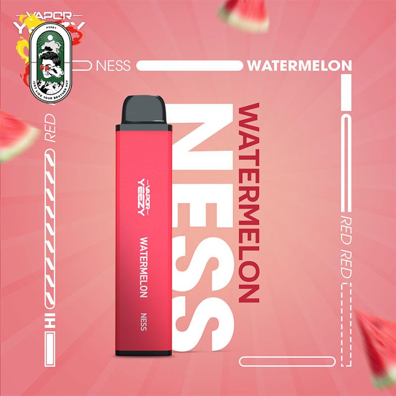  Pod hút 1 lần Vapor Yeezy Ness Watermelon Dưa Hấu Chính Hãng 