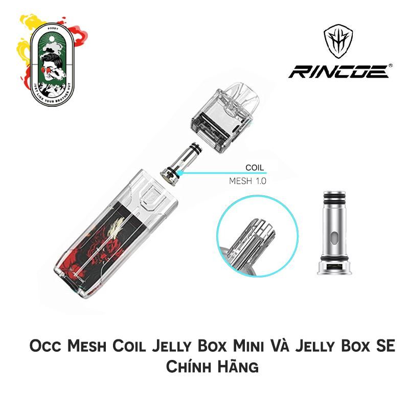 Bán Occ Mesh Coil Jelly Box Mini Và Jelly Box SE Chính Hãng