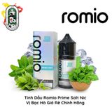  Tinh Dầu Vape Romio Prime Salt Nic Bạc Hà 30ml Chính Hãng 