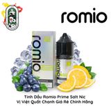  Tinh Dầu Vape Romio Prime Salt Nic Việt Quất Chanh 30ml Chính Hãng 