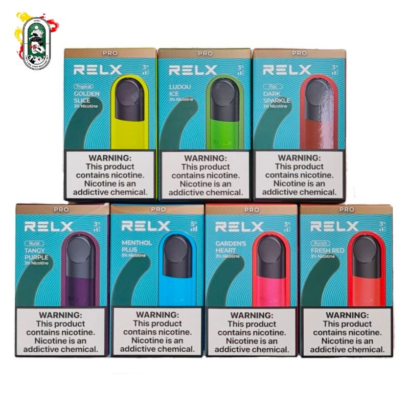  Đầu Pod Dầu Thay Thế Relx Pro Táo Nho 1.9ml Pack 2 Pod Chính Hãng 