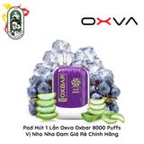  Pod Dùng 1 Lần Oxva Oxbar G8000 vị Nho Nha Đam Chính Hãng 